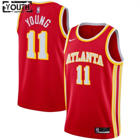 Dres Atlanta Hawks Trae Young 11 2020-21 Nike Icon Edition Swingman - Dječji